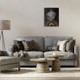 thumbnail image 3 of Stupell Industries Glam Centric Lunar Moons Gray Framed Giclee Art, 16 x 20, by Daniela Santiago, 3 of 7