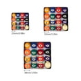thumbnail image 5 of 25mm/32mm/38mm Children Mini Billiard Table Balls Set Small Resin Pool Cue Balls, 5 of 17