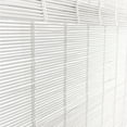 thumbnail image 4 of MOOD Custom Bamboo Shades | MODERN | Cordless Designer Natural Woven Wood Roman Shades for Windows | Modern White Dough (Sheer) | 36"W X 36"H, 4 of 7