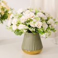 thumbnail image 6 of Sunsanly Artificial Silk Flowers Artificial Rose Branch with Stem Silk Flower Arrangement for Home Wedding Party Indoor/outdoor Garden Decoration Photo Props, 6 of 8