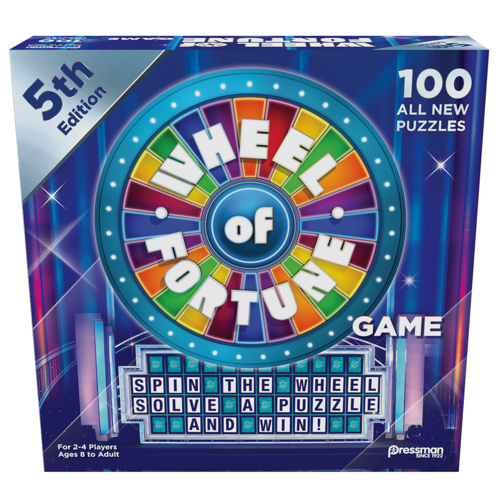 Pressman Wheel of Fortune Game: 5th Edition