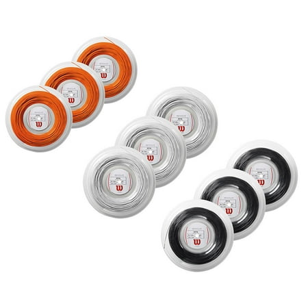 UPC: 0887768318017 | Wilson Revolve Tennis String Reel ( 16G Orange )