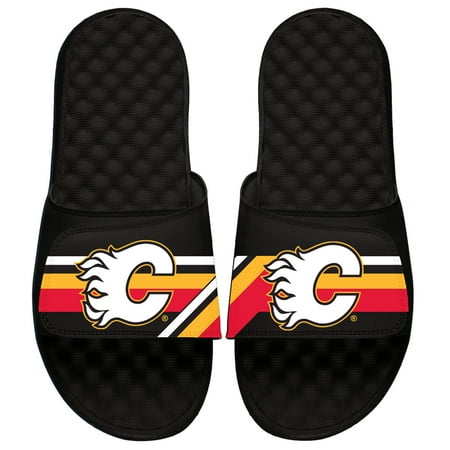

Men s ISlide Black Calgary Flames Special Edition 2.0 Slide Sandals