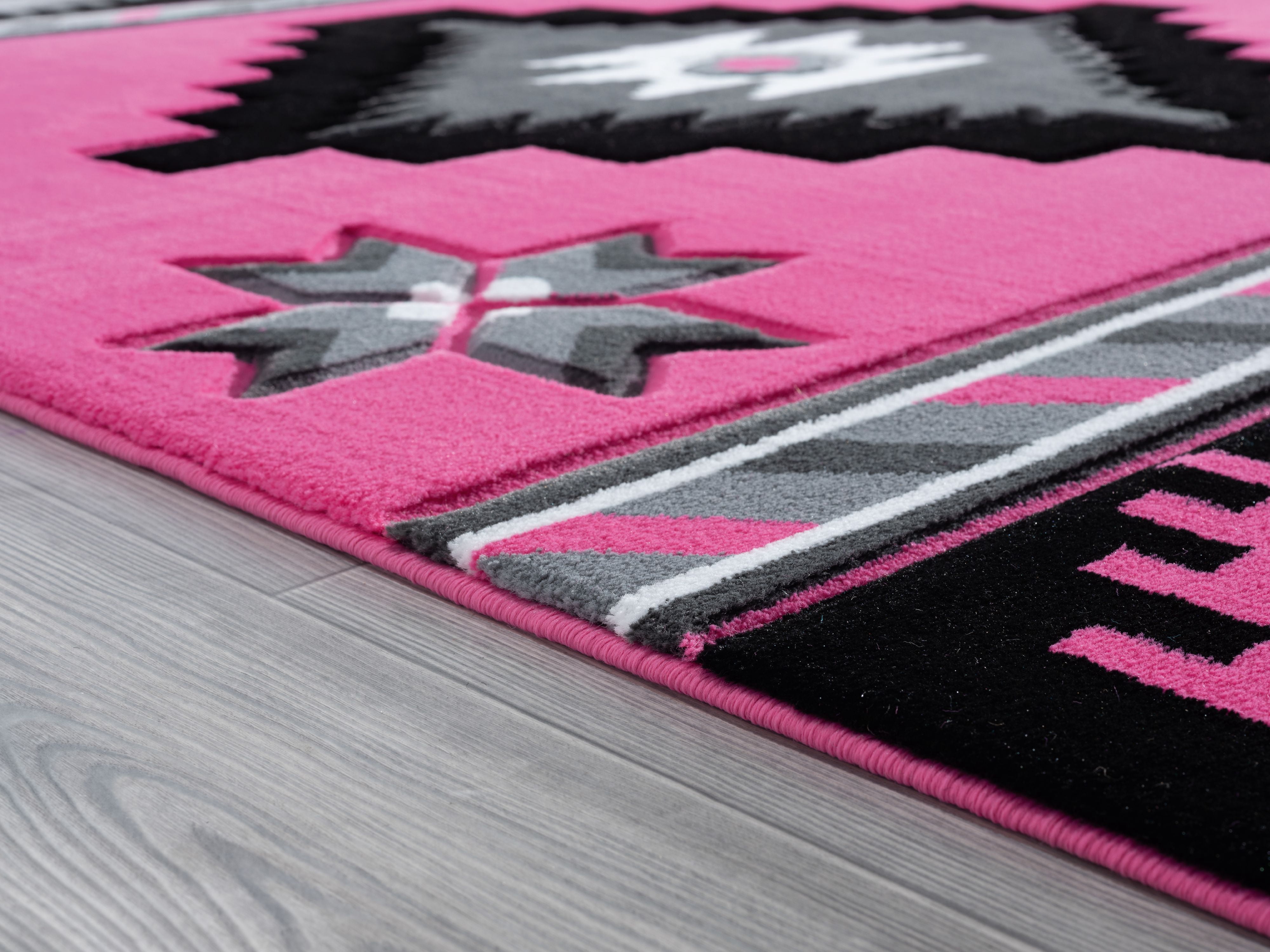 United Weavers Drachma Volos Southwestern Geometric Accent Rug, Pink, 2'7" x 4'2"