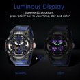 thumbnail image 6 of A ALPS Men’s Digital Analog Watches Military Sport Outdoor Wristwatch Waterproof Wristwatch Gift for Man, 6 of 7