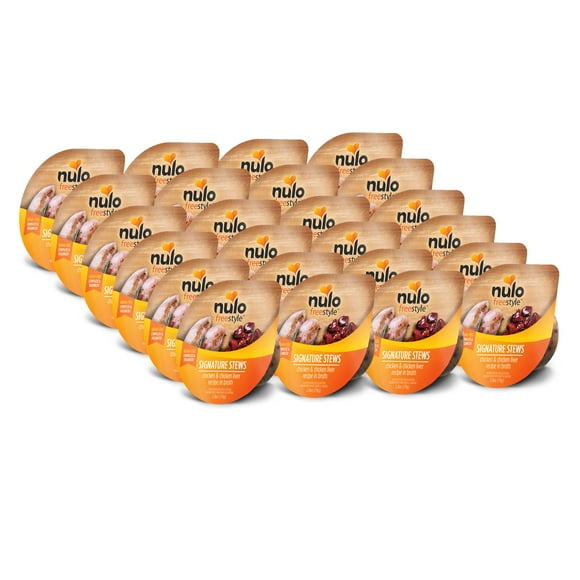 Nulo Freestyle Cat & Kitten Wet Cat Food Signature Stew, Premium All Natural Grain-Free Cat Food Topper with No Added Minerals or Preservatives and High Animal-Based Protein