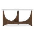 thumbnail image 4 of Magnussen Home Arwen Turkish Coffee Demilune Sofa Table, 4 of 9