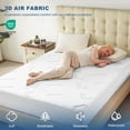 thumbnail image 3 of Protector de colchón impermeable de bambú BEDLORE tamaño King, 3 of 7