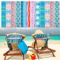 thumbnail image 1 of Bandas para toallas para sillas de playa Tessco Flamingo 30 cm, paquete de 12, 1 of 7