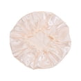thumbnail image 4 of Gorro para el pelo para mujer, gorro para dormir, pañuelo para la cabeza, turbante, gorro de satén, gorro para dormir sedoso para cabello largo y liso champán Yinane Gorro de raso, 4 of 8