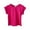 Hot Pink1819, variant on MEZZALL Girls Summer Tops Short Sleeve Round Neck Tee Casual Comfortable Stretchy Shirts For Toddlers Kids Daily Wear Lovely Baby Wear