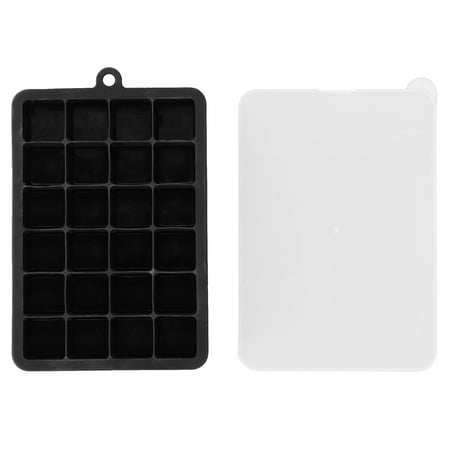 

Ice Cubes Tray Professional 24 Grid Ice Ice Cubes Tray With Lid Ice Tray For Home Non- Whiskey Safe