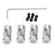 thumbnail image 1 of Conector de motor de acoplamiento de eje de 4 piezas, longitud de dirección de 23 mm, junta universal de 11 mm (3 x 5 mm), 1 of 9