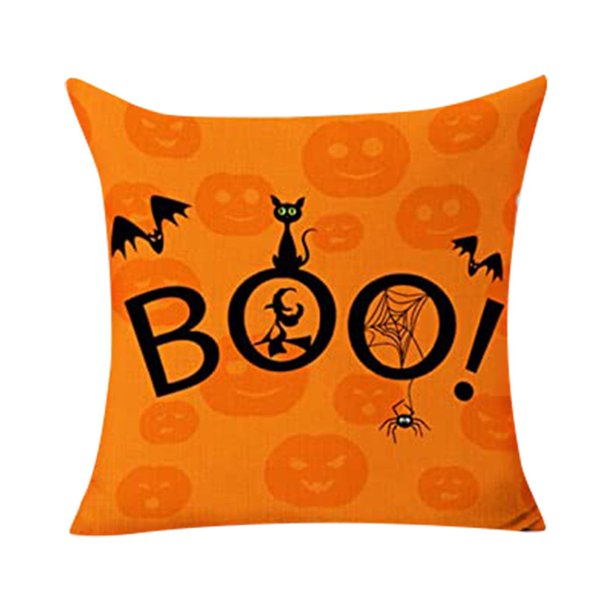 Weloille Halloween Decor Pillows Cover Decor Pillow Case Sofa Waist Throw Cushion Cover Teissuly WER202310168038