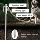 thumbnail image 2 of Heavy Duty 360 Swivel Dog Stake Rust Resistant Stainless Steel Ground Anchor for Yard Use, 2 of 5