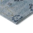 thumbnail image 4 of Addison Rugs Mayfield Washable Transitional Open Field,ornate Blue Runner Rug, 2'3" x 7'6", 4 of 5