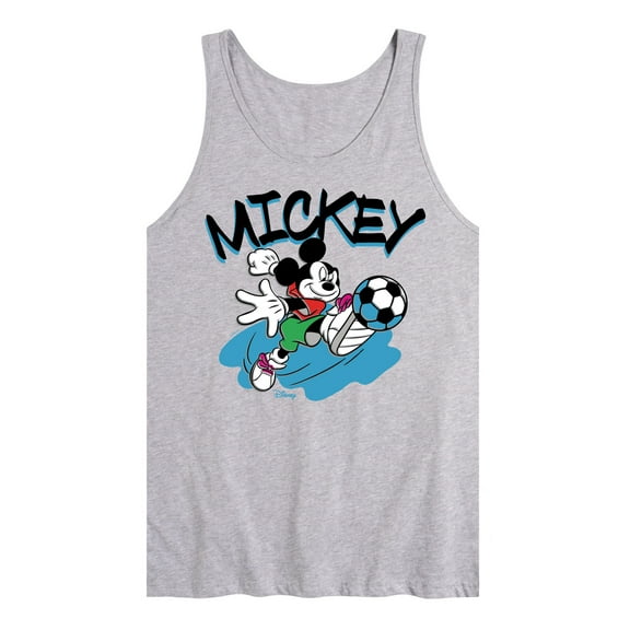 Disney - Standard Sports - Soccer Mickey - Men's Jersey Tank Top