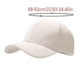 thumbnail image 3 of Solid Faux Suede Baseball Cap JIANLAI Adjustable Curved Brim Dad Hat Soft Textured Plain Casual Headwear for Daily Walking Shopping Travel Outdoor Activities, 3 of 9