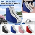 thumbnail image 2 of Roller Skate Bag | Water-Resistant Polyester Skates Carrying Bag for Youth and Teen Skating, Holiday Gift Birthday Present for Skating Enthusiasts, Pink, 2 of 7