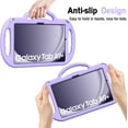thumbnail image 5 of BMOUO Kids Case for Samsung Galaxy Tab A11+ Plus 11" 2026 / A9+ Plus 11 Inch 2023, with Strap, Shockproof Lightweight Handle Stand with Lanyard For Kids , Light Purple, 5 of 7