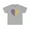 Sport Grey, variant on DJH Apparel | Two Color Heart ( Purple and Yellow) Unisex Heavy Cotton Tee
