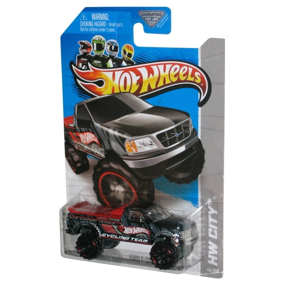 Hot Wheels HW City (2012) Black Ford F-150 Toy Truck 45/250