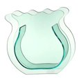 thumbnail image 4 of Florero para pecera transparente acrílico grueso suavizante simple moderno pecera pequeña para dormitorio de oficina familiar transparente verde, 4 of 10