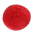 thumbnail image 2 of Chic Mujeres Niñas Artista Invierno Cálido Gorro liso Gorro Sombrero Desgaste de la cabeza rojo Colcomx Sombreros de boina para mujeres, 2 of 8