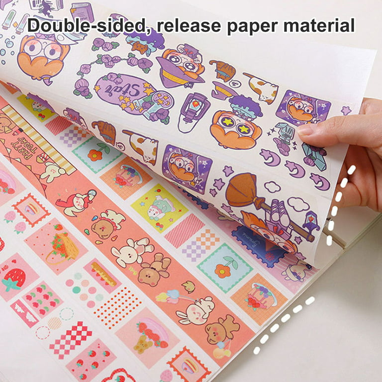 A5/a4 Scrapbook Notebook with Double Coil Binding, 40 Dual-Sided Release Paper Pages, DIY Loose-leaf Scrapbook Notebook for Stationery Supplies