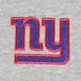 thumbnail image 4 of Men's Heather Gray New York Giants Big & Tall Fleece Raglan Full-Zip Hoodie Jacket, 4 of 4