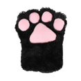 thumbnail image 2 of Cute Bear Cat Paw Gloves Fluffy Plush Cartoon Animal Anime Lolita Cosplay Mitten, 2 of 2