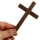thumbnail image 3 of EeaseMX 6 adornos de cruz de madera para fiestas temáticas. Decoración en forma de cruz., 3 of 7