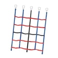 thumbnail image 1 of Niños al aire libre Rainbow Climbing Net Climbing Cargo Net Niños interiores Práctico Jungle Gym Gym Equipo de entrenamiento para niños, 1 of 8