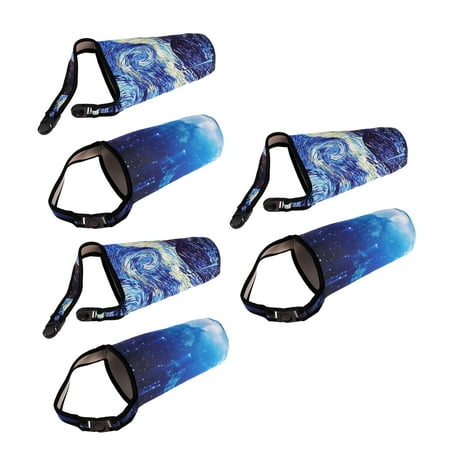 

Neoprene Tumbler Carrier Holder Reusable 30oz Insulated Mug Bag Pouch for Outdoor Travel Hiking 6pcs Blue