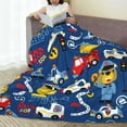 thumbnail image 6 of Fuzoiu Animals Rescue Team Print Ultra-Soft Micro Fleece Blanket,All Seasons Flannel Throw, Lightweight Blanket for Bed, Sofa, Couch, Movie Night, Camping, and Travel-50"x40", 6 of 7