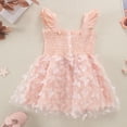 thumbnail image 2 of Qingpeng Toddler Girls Cotton Princess Dress Formal Photo Shoot Outfit Summer Solid Sleeveless Dress Clothes 1-5T, 2 of 5