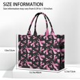 thumbnail image 3 of Large Capacity Tote Bag,Pink Breast Cancer Handbag Fashion Luxury Tote Bag,15.7"x13"x 5.1" Inches,Laptop Compatible, 3 of 6