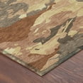 thumbnail image 3 of Addison Rugs Chantille Indoor/Outdoor Transitional Abstract Paprika Machine Washable Rectangle Rug, 10' x 14', 3 of 8