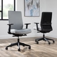 thumbnail image 2 of HON Basyx Biometryx Commercial-Grade Fabric Upholstered Task Chair, Grey, 2 of 15
