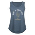 thumbnail image 2 of Instant Message - Not A Hugger - Women's Racerback Tank Top, 2 of 6
