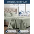 thumbnail image 2 of Cama doble Sheets LANE LINEN, 100% algodón mercerizado egipcio, 2 of 8