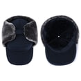 thumbnail image 7 of Winter Trooper Trapper Hat, Warm Russian Hats with Ear Flaps and Removable Facemask Hunting Ski Aviator Outdoor Windproof Cotton Polyamide Caps for Men and Women Adjustable Size(Blue), 7 of 7