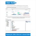 thumbnail image 5 of CH339F USB to RJ45 Ethernet Hub Module 4-Channel USB2.0 Extender with Network Card Driver Plug and Play, 5 of 5
