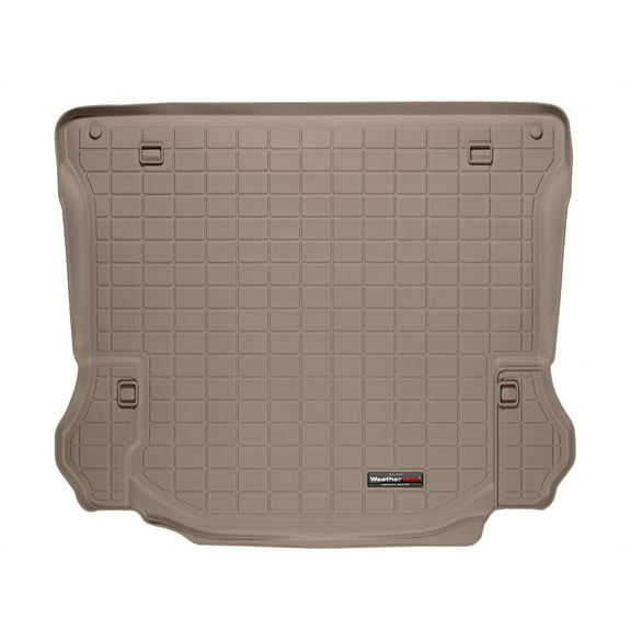 WeatherTech Cargo Trunk Liner compatible with 2011-2014 Jeep Wrangler Unlimited 4-Door - Behind 2nd Row, Tan