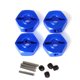 thumbnail image 5 of Kit de Adaptador de Actualización de Coche RC Hexagonal de 12 mm para 1/18 Mini Brushed RC Car Upgrade Parts Azul, 5 of 6