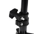 thumbnail image 3 of Soporte de Cabeza de Maniquí Ajustable, Acero Inoxidable Resistente - Negro Sunnimix Soporte para trípode con cabeza de maniquí, 3 of 8