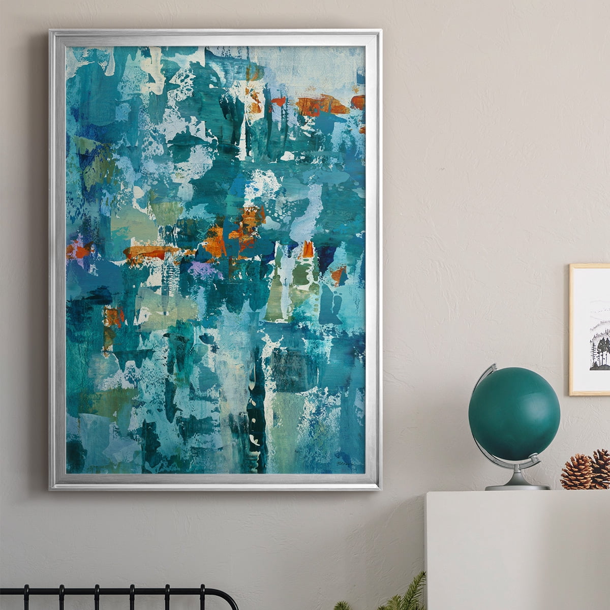 Reticent I Premium Framed Print - Ready to Hang