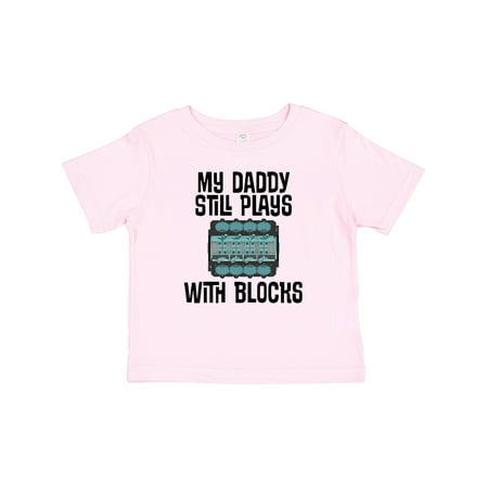 

Inktastic Auto Mechanic Daddy Still Plays with Blocks Gift Baby Boy or Baby Girl T-Shirt