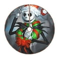 thumbnail image 1 of Goofa The Nightmare Before Christmas Pattern Christmas Tree Skirt with Ties, Christmas Tree Decorations, Farmhouse Christmas Decor Xmas Holiday Decorations-48", 1 of 6