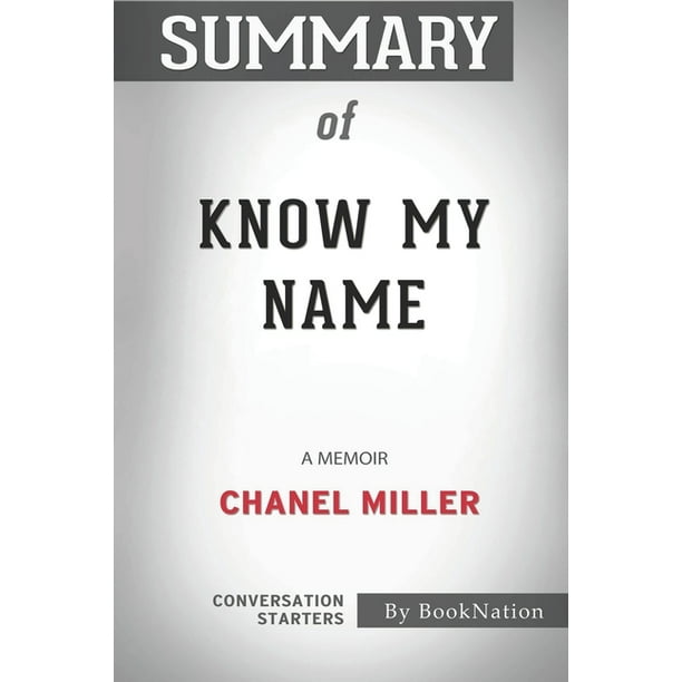 Summary Of Know My Name A Memoir Conversation Starters Paperback Walmart Com Summary Of Know My Name A Memoir Conversation Starters Paperback Walmart Com